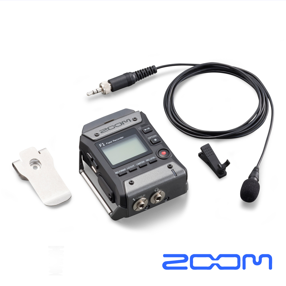 Zoom ZOOM F1-LP 多軌錄音座 (附領夾式麥克風組) 第 3 張圖片｜三峽麥克風
