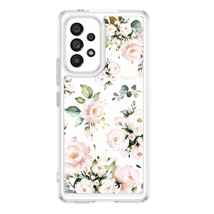 Samsung A53 手機防摔殼百花綻放