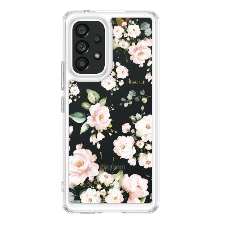 Samsung A53 手機防摔殼百花綻放