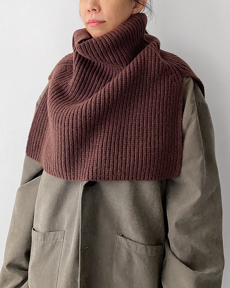 SC-119 高領斗篷披肩