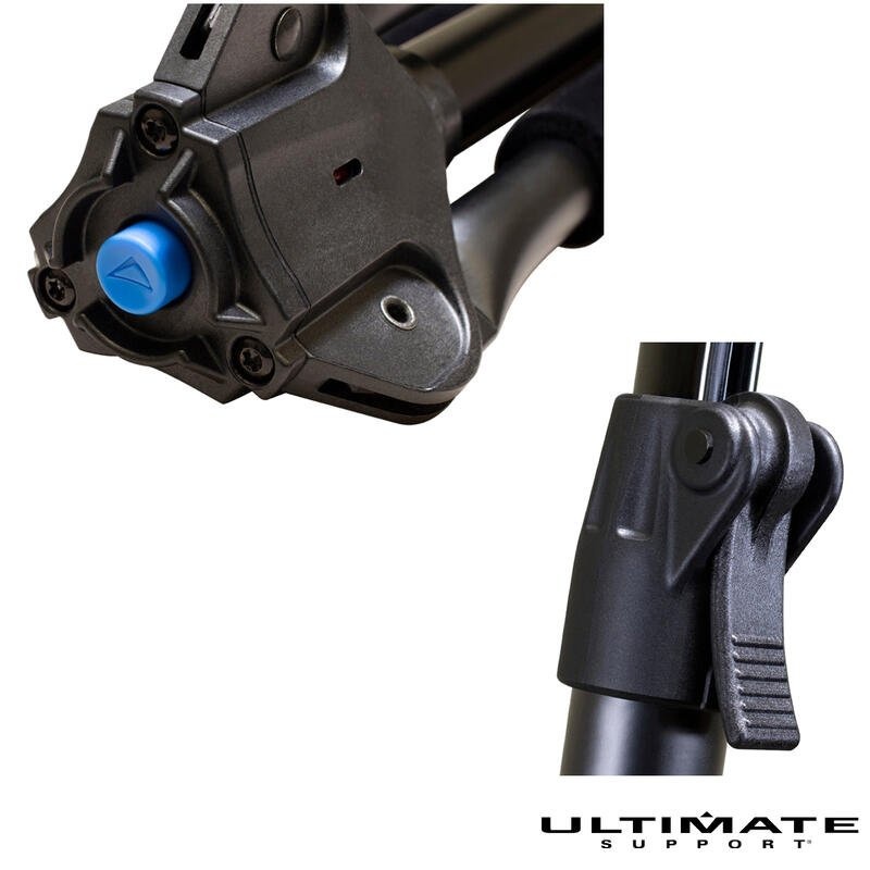 Ultimate Support GS-1000 PRO+ Genesis系列 折疊 重力自鎖式 吉他架 貝斯架 腳架鎖定系統 第 3 張圖片｜三峽吉他 / Bass