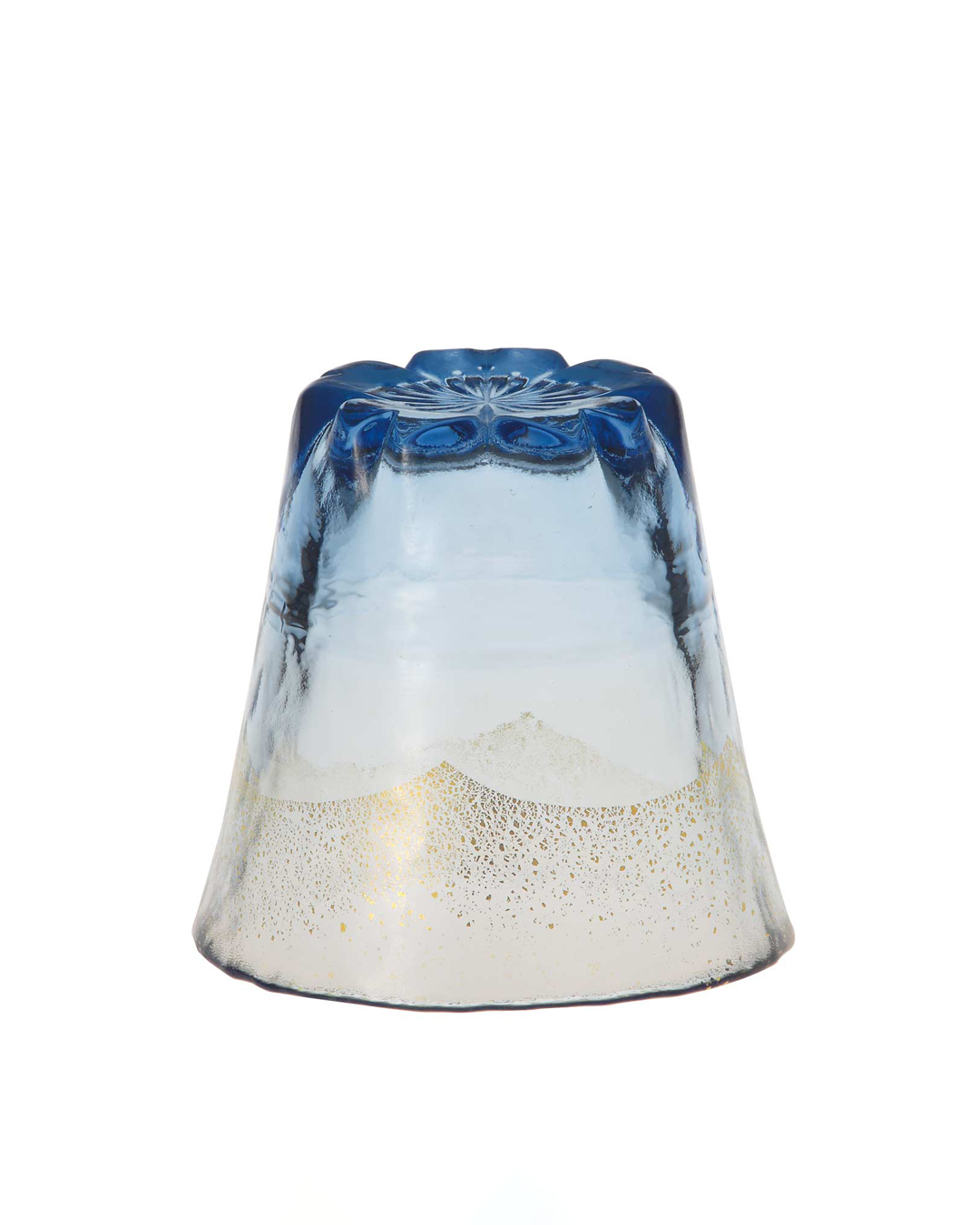 富士見櫻花樹海 冷飲杯 藍金箔｜東洋佐佐木