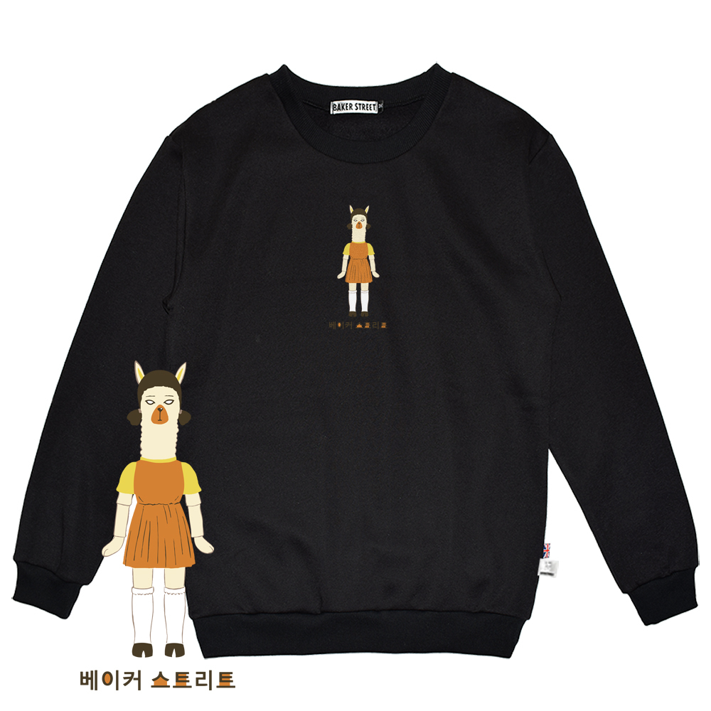 Alpaca Game 羊駝遊戲 高磅數長袖圓T