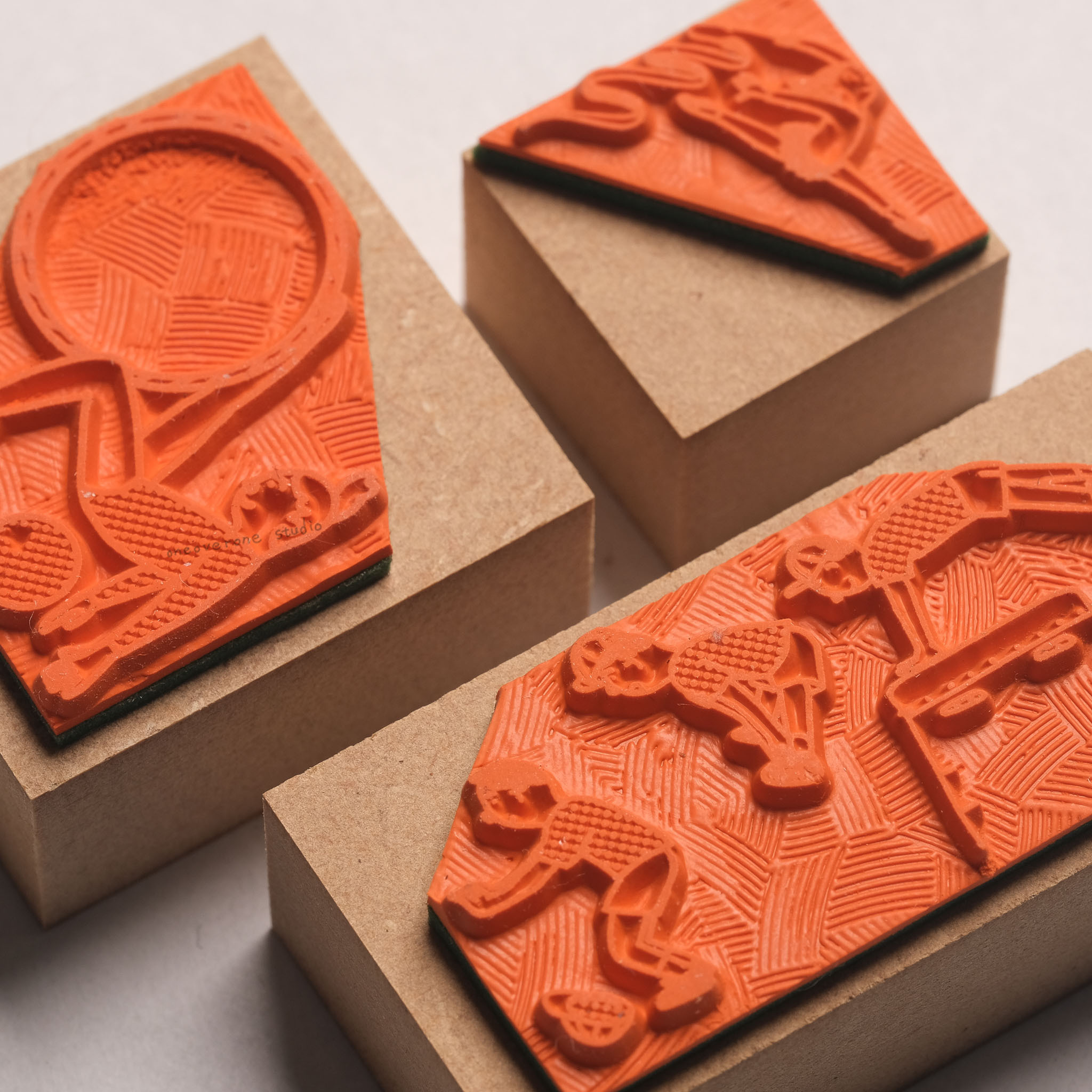 體操小人物插畫印章 / 36 Sublo 日本