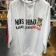 [S] MOSCHINO UNDERBEAR HOODIE JACKET,WHITE, ZUT1724-9006-0001 (SM392)