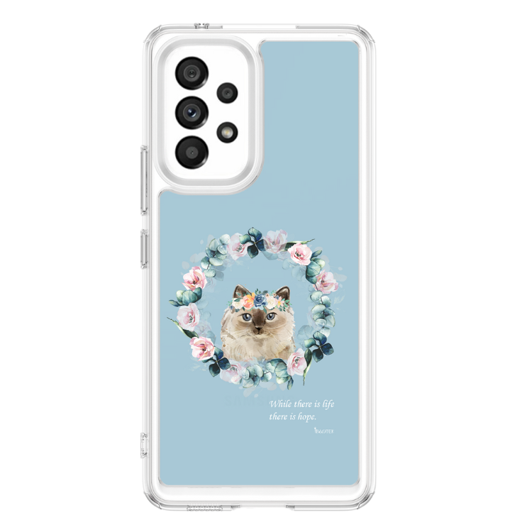 Samsung A53 手機防摔殼喵之伴娘