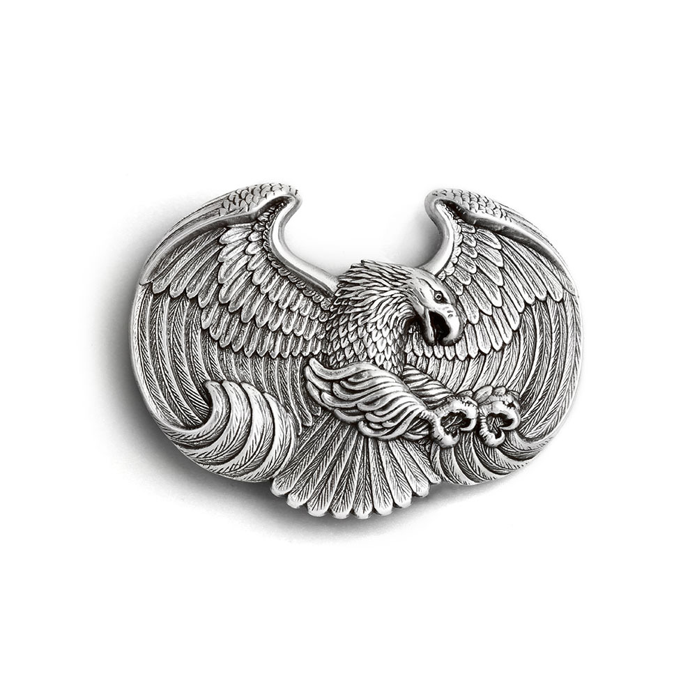 展翅雄鷹 造型皮帶扣 / 皮帶頭 - 現貨