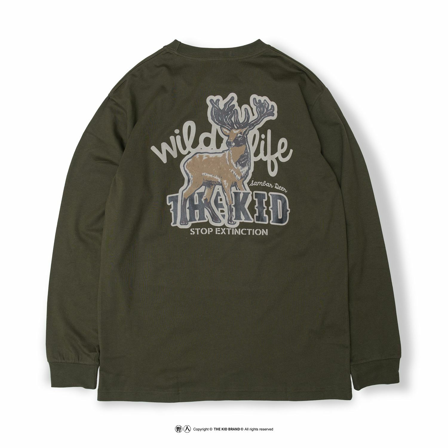 KID ® 動物系列 台灣水鹿長T