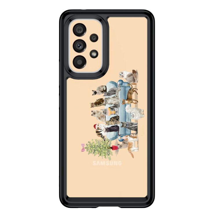 Samsung A53 手機防摔殼喵之聚會