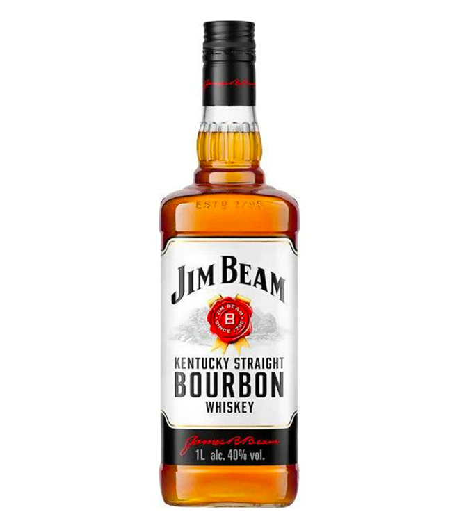 Jim Beam 肯塔基美國純波本威士忌1000mL