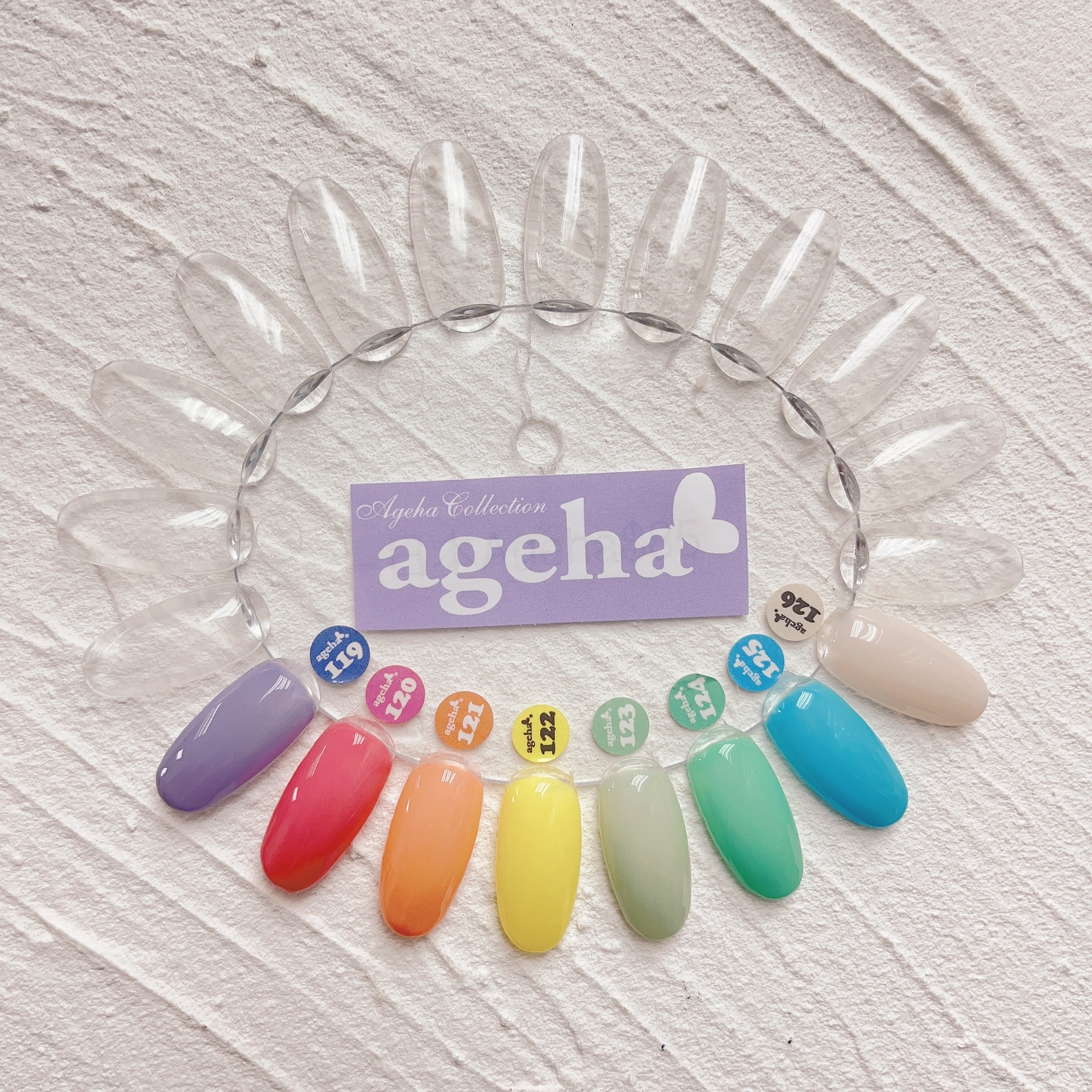 ageha gel - 119-126  ( 2.7g )