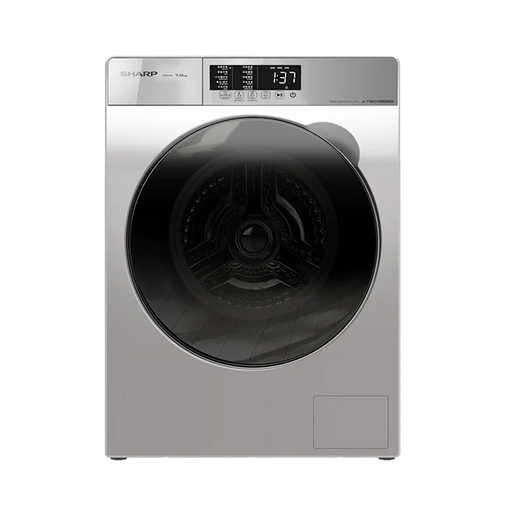 Sharp 聲寶 前置式洗衣機 (7kg, 1000轉/分鐘) ES-W700K-W
