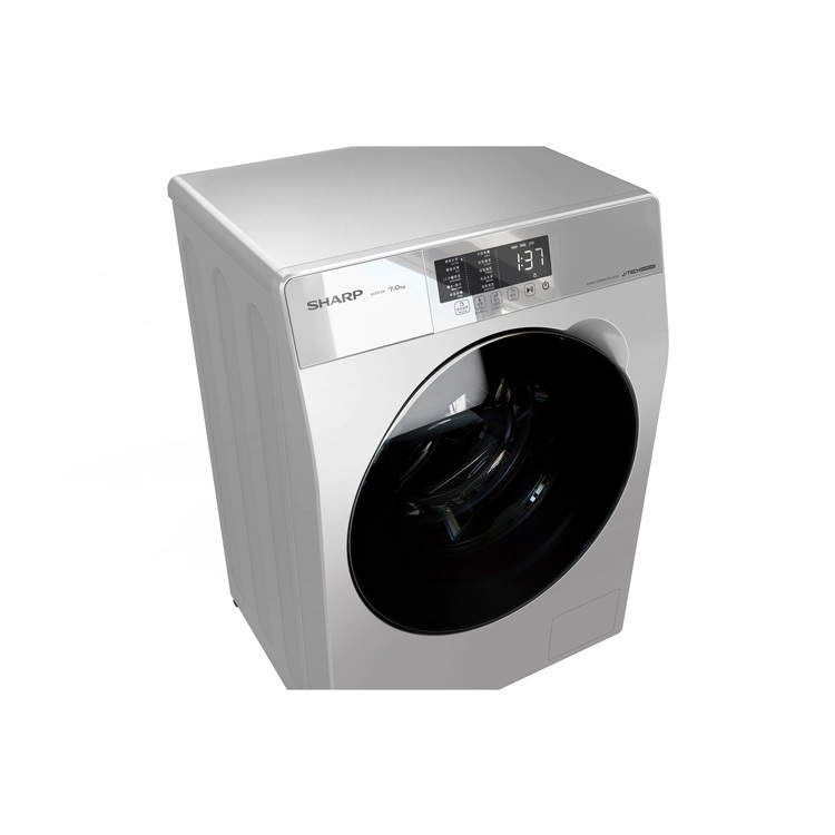 Sharp 聲寶 前置式洗衣機 (7kg, 1000轉/分鐘) ES-W700K-W