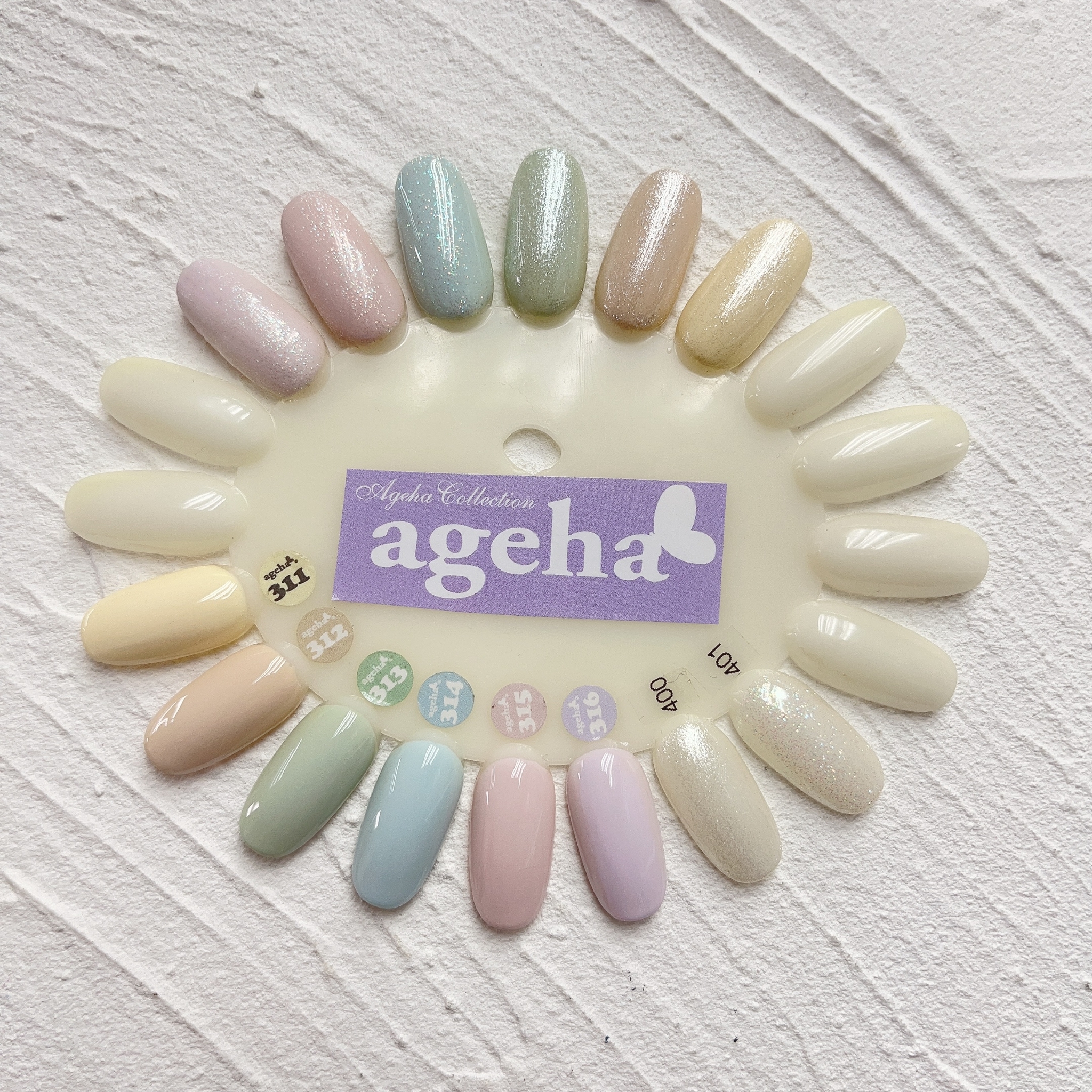ageha gel - 311- 316 ( 2.7g ) (訂購請Whatsapp查詢)