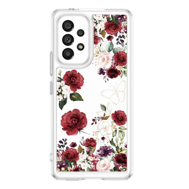 Samsung A53 手機防摔殼皇室花園