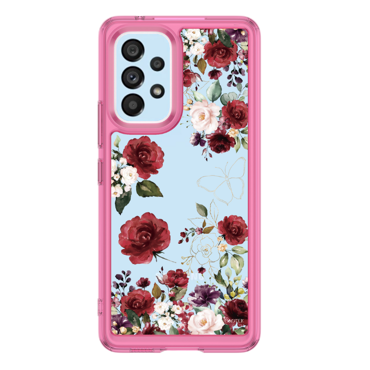 Samsung A53 手機防摔殼皇室花園