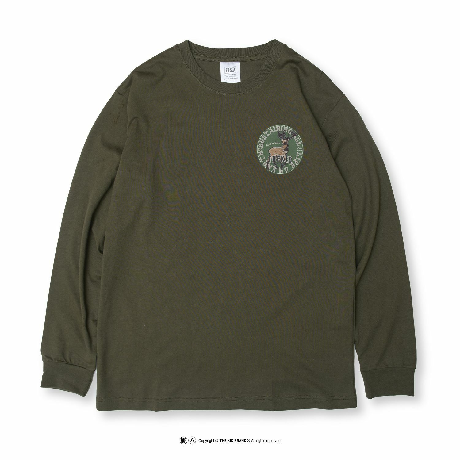 KID ® 動物系列 台灣水鹿童裝長T