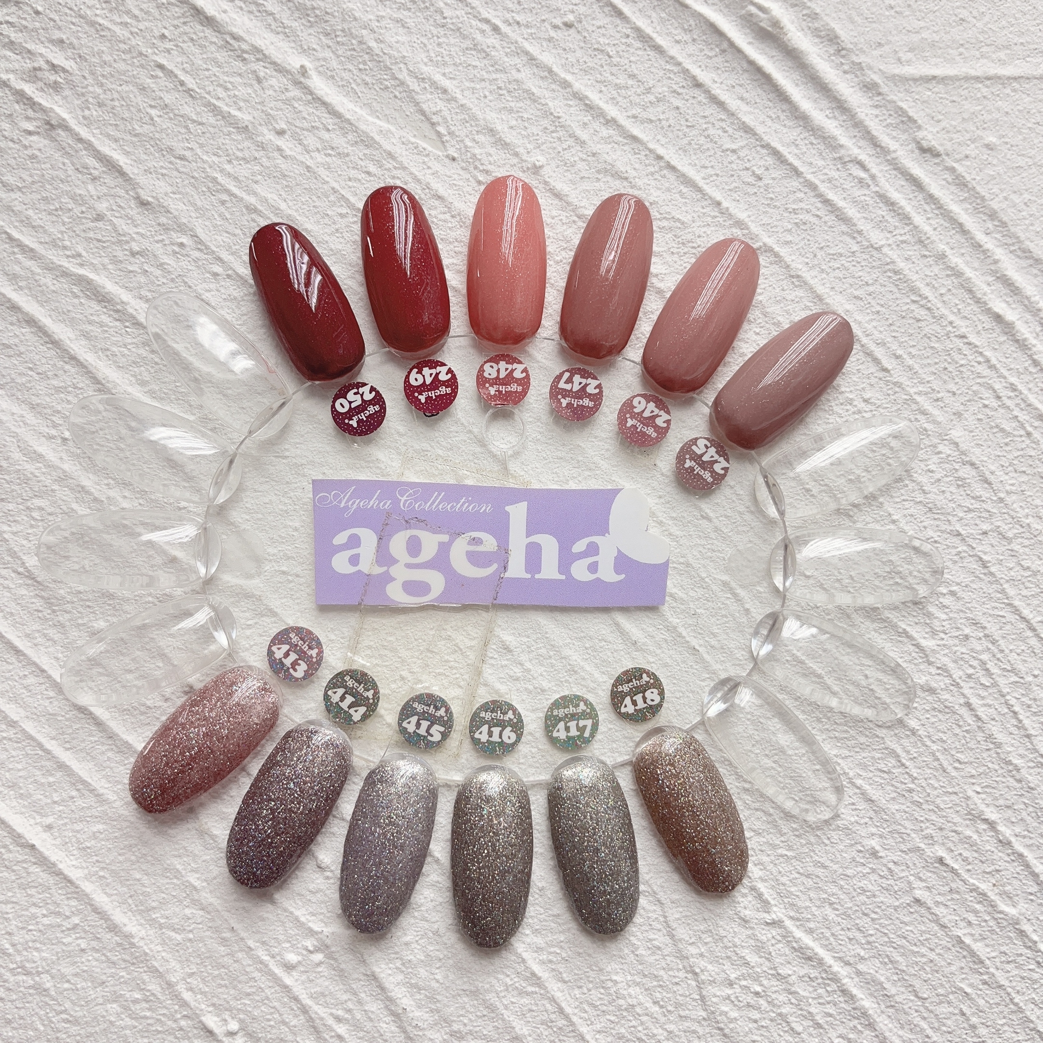 ageha gel - 413-418,245-250 ( 2.7g ) (訂購請Whatsapp查詢)