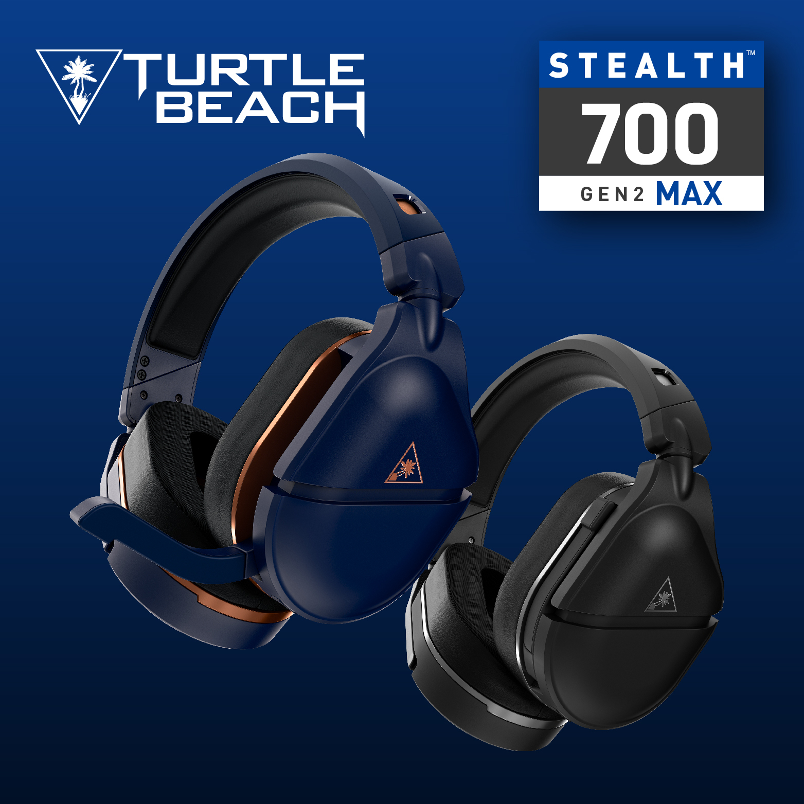 Turtle Beach® Stealth™ 700P Gen2 MAX 無線耳機PS5™ - 黑色