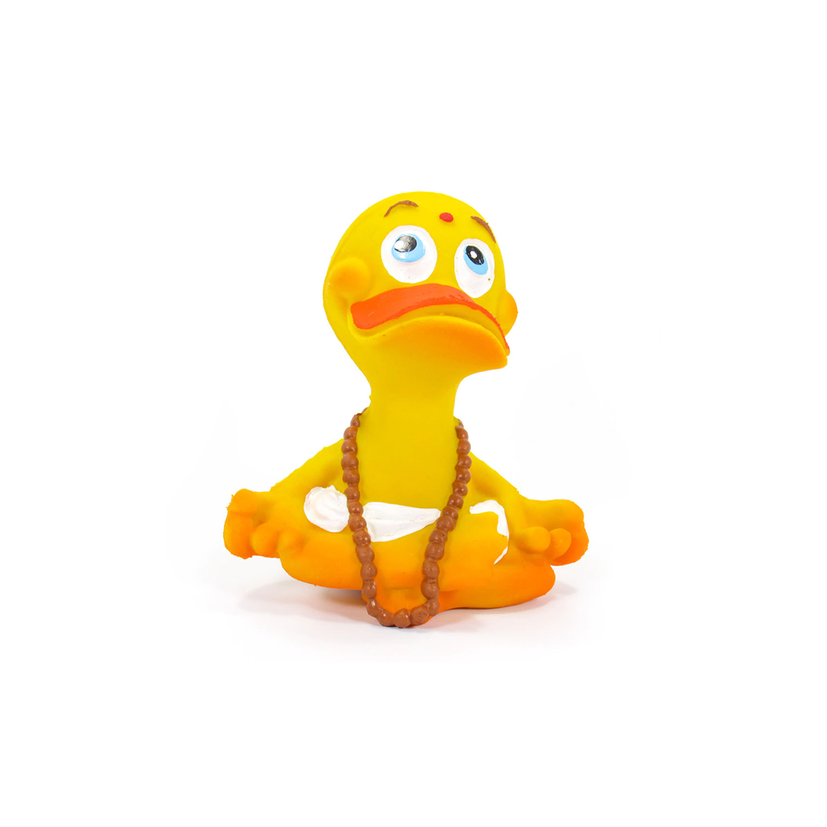 《 Lanco 》天然無毒橡膠玩具【打坐鴨】