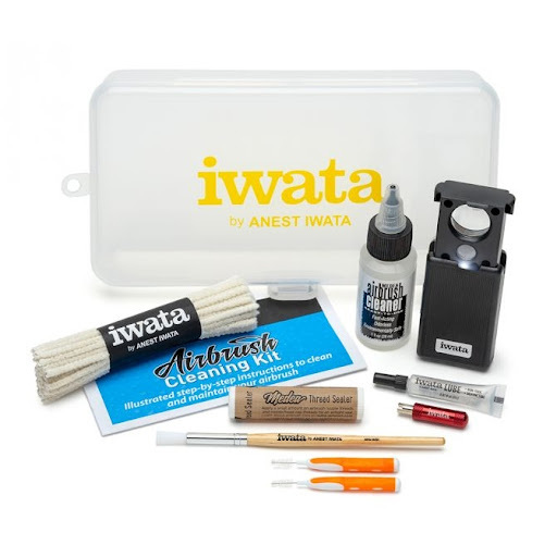 Are You Cleaning with the Right Tools? See What's Inside the Iwata Airbrush  Cleaning Kit HD 