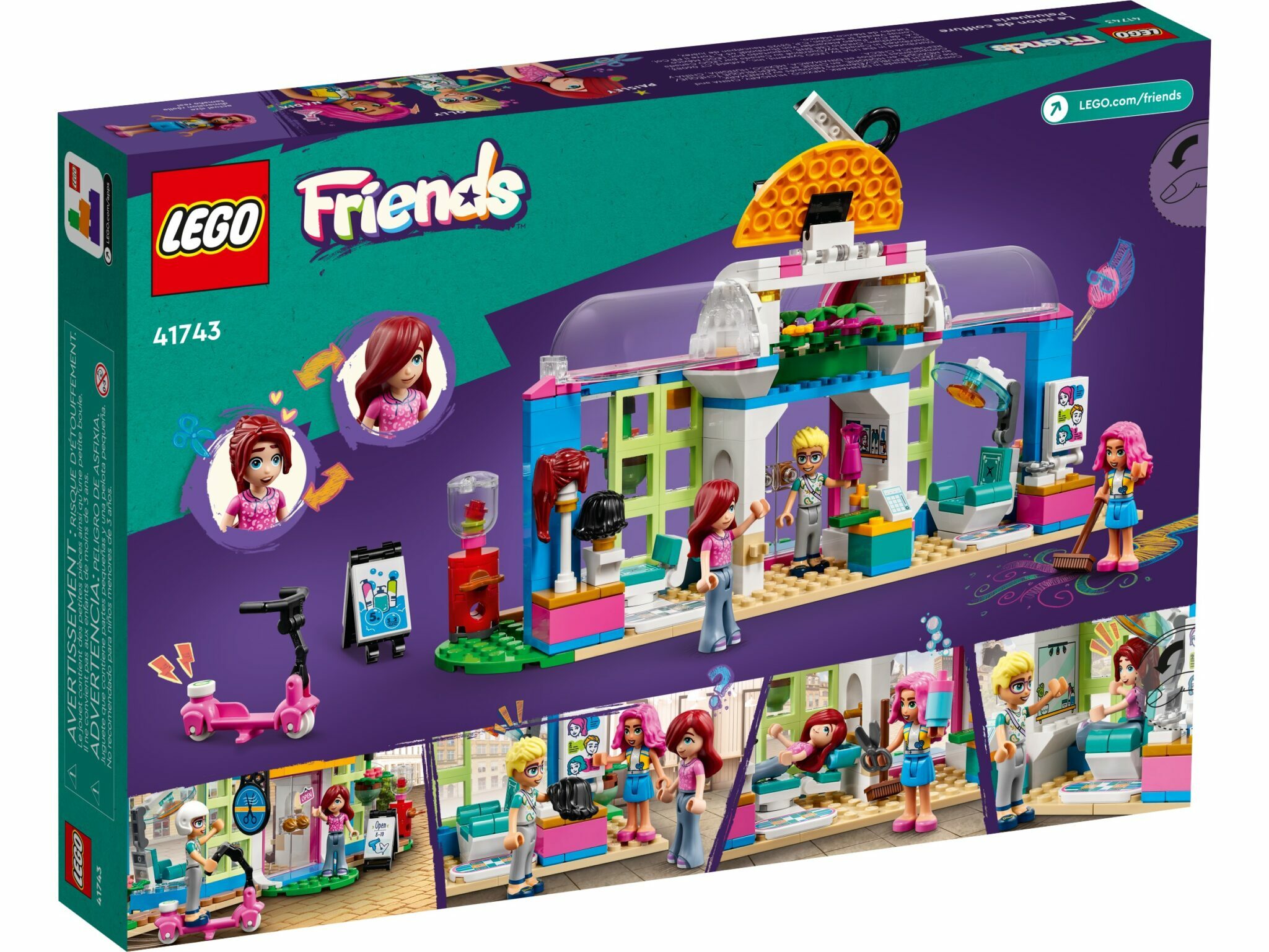 [飛米樂高積木專賣店] LEGO 41743- Friends 美髮沙龍