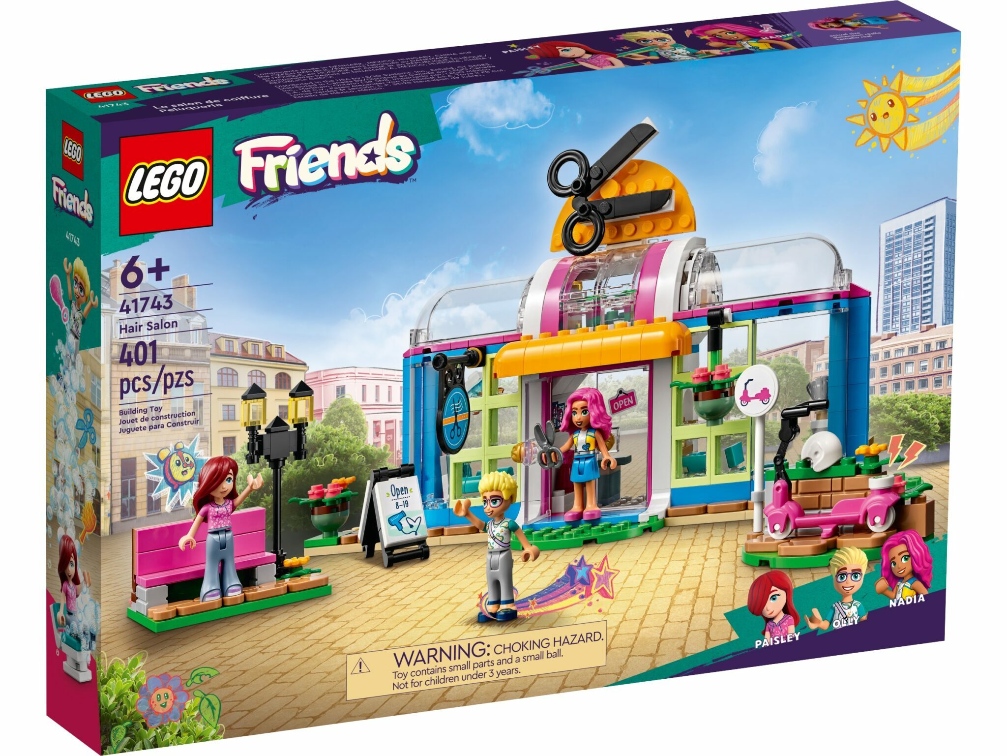 [飛米樂高積木專賣店] LEGO 41743- Friends 美髮沙龍
