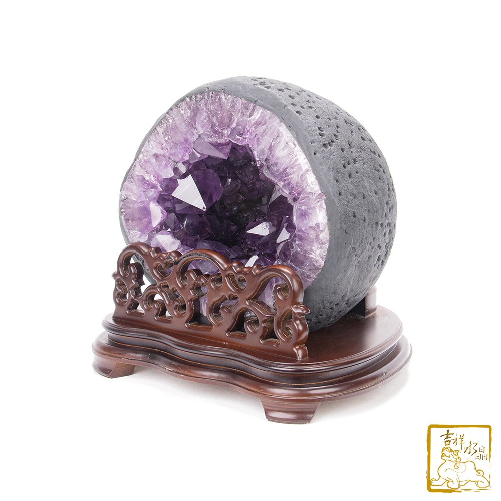 巴西紫水晶洞 14.2kg 開運旺財