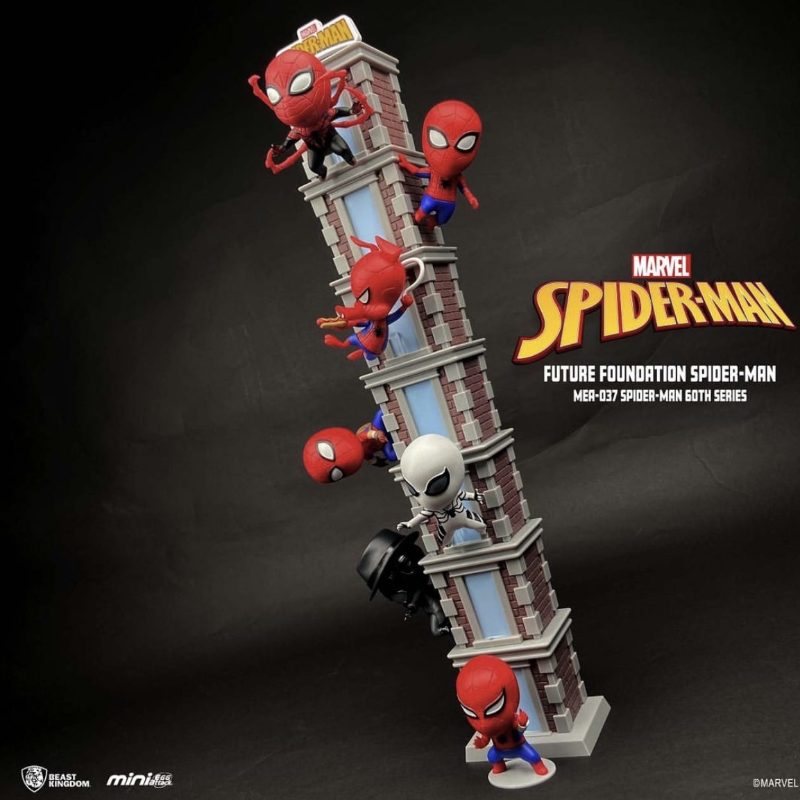 漫威 Marvel 蜘蛛人60週年系列 盲盒公仔