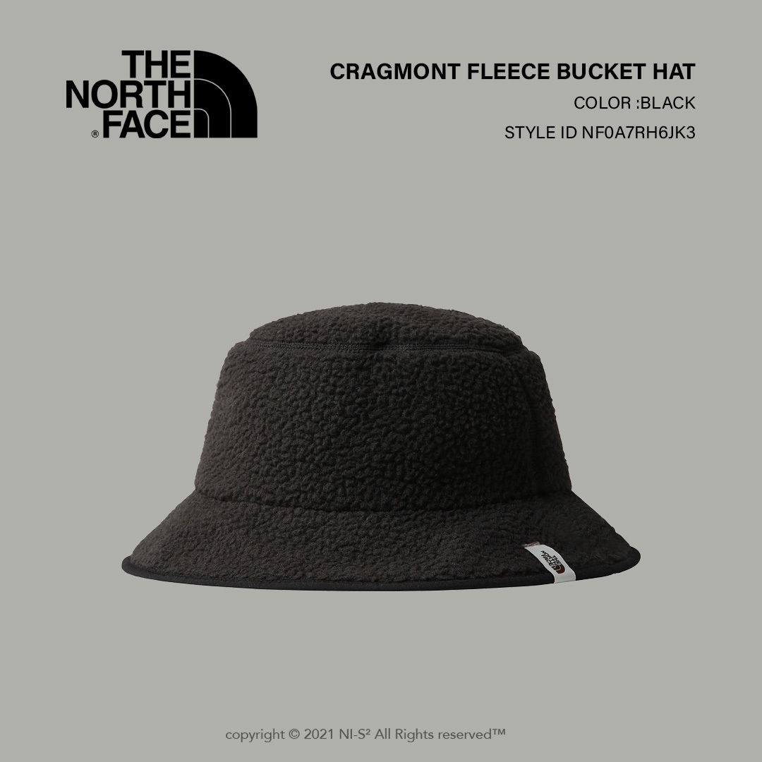 The North Face CRAGMONT FLEECE BUCKET HAT 羊羔毛漁夫帽