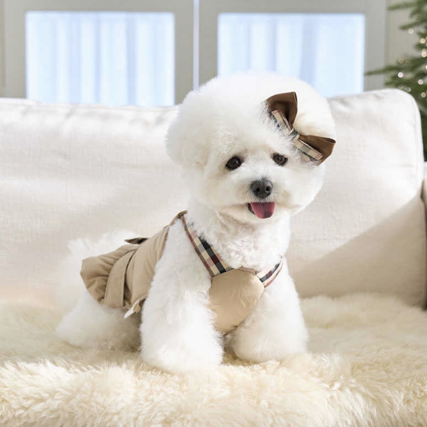 英倫復古風衣連衣裙Trench Padding -It’s sunny outside