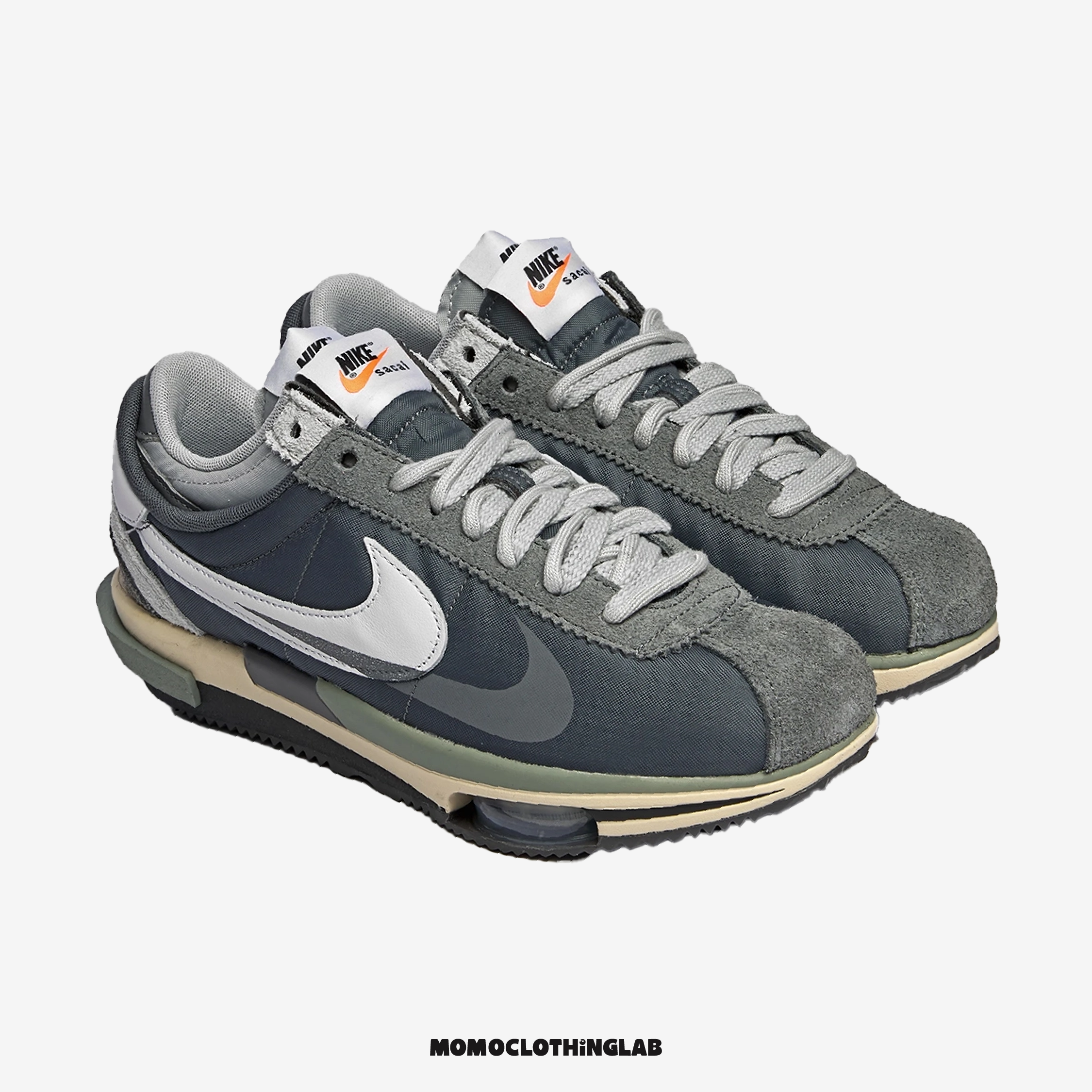 SACAI x NIKE ZOOM Cortez SP 阿甘灰白DQ0581-001