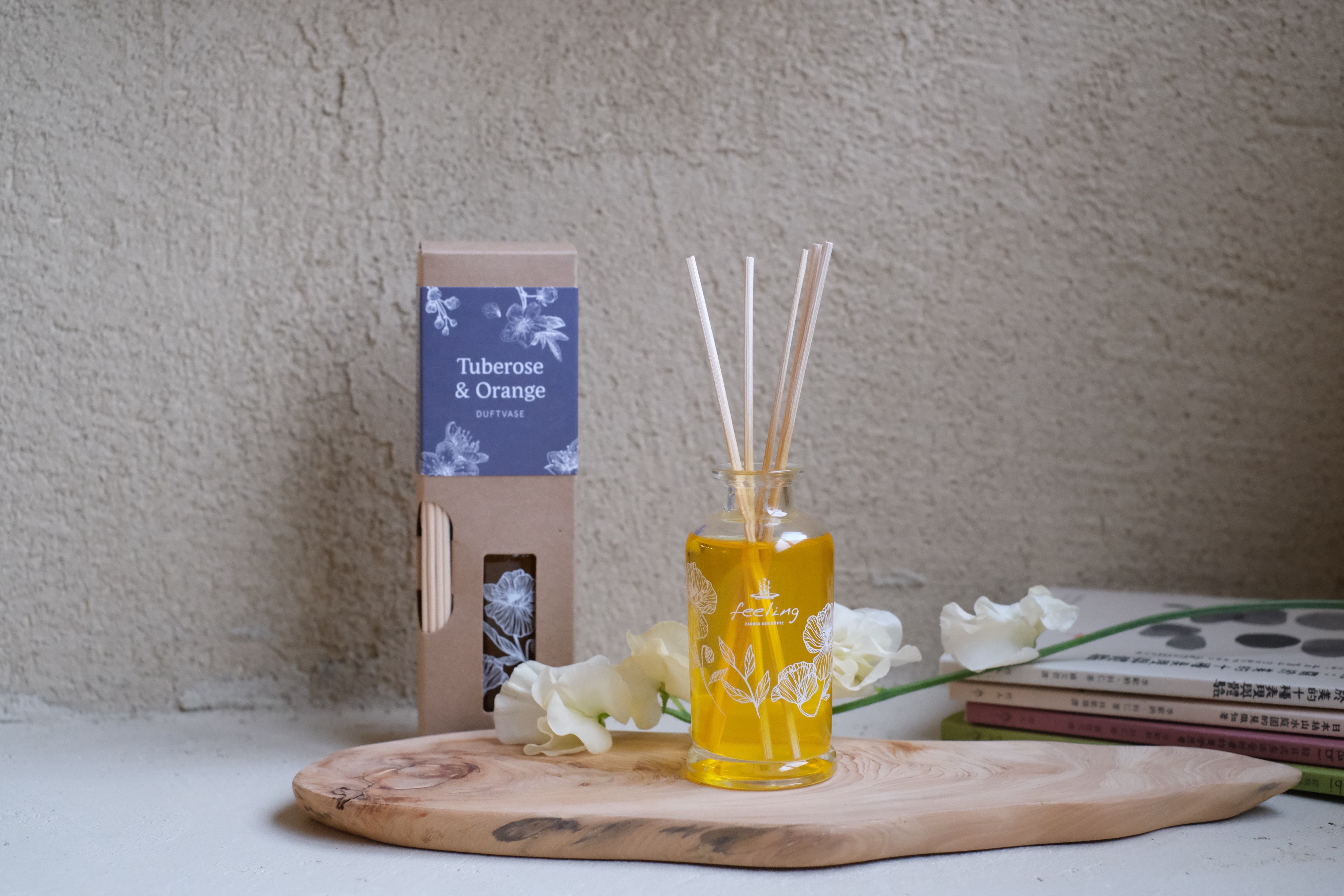 空間擴香 | 日光系．花草圖騰擴香瓶  *二款