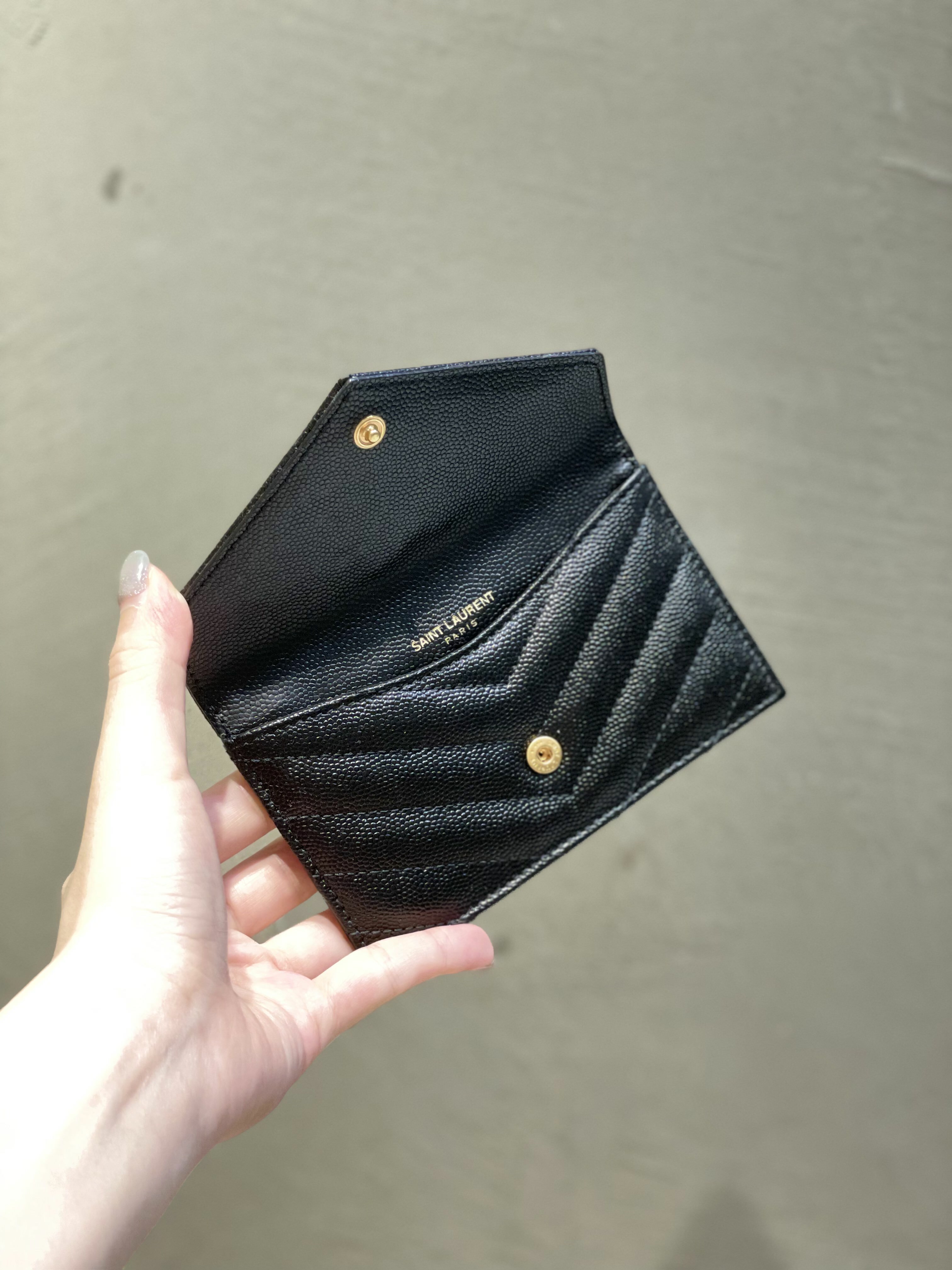 YSL Cassandre Flap Card Case