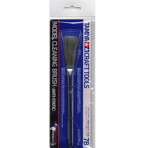 TAMIYA Brosse Antistatique De Nettoyage – Accessoire Indispensable Pour Maquettistes Dès 14 Ans