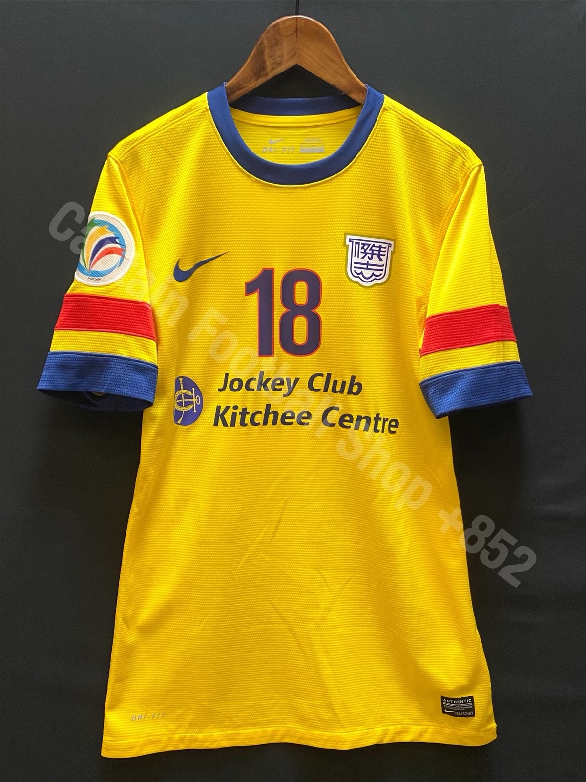 Kitchee 2014-15 AFC Cup away shirt #18 JORDI