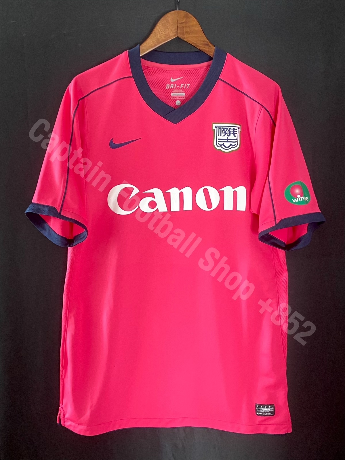 Kitchee 2011-12 Nike Pink away shirt