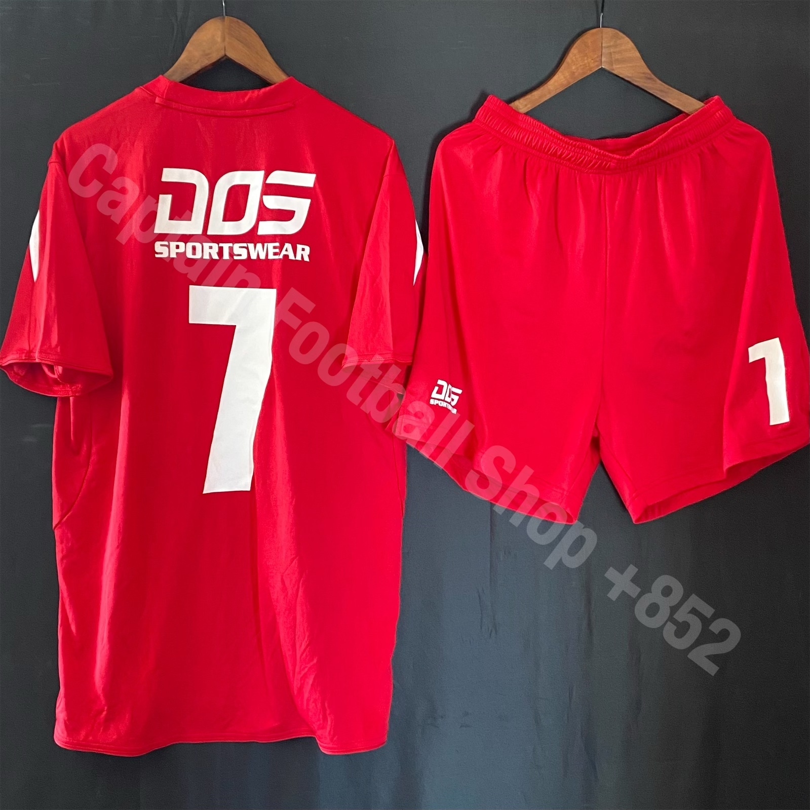 (Match Worn) Sha Tin 2009-2010 DOS Home Match Worn Shirt #7