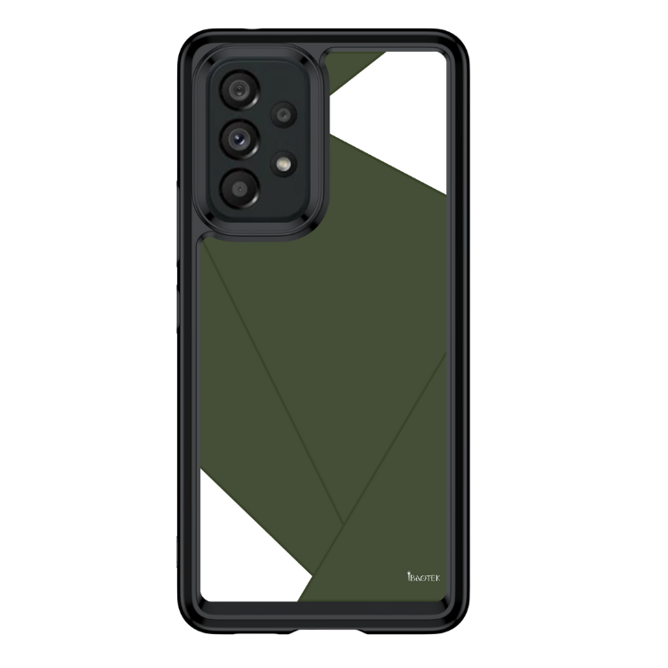 Samsung A53 手機防摔殼軍綠鎧甲