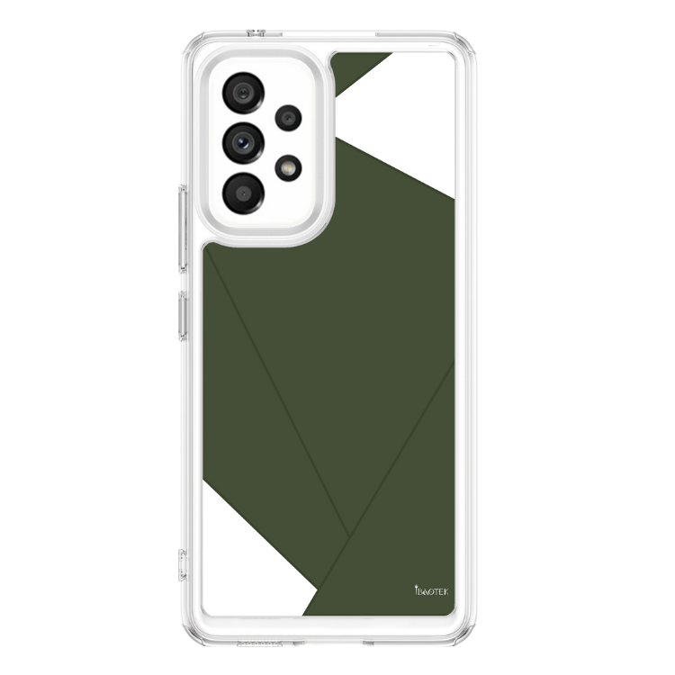 Samsung A53 手機防摔殼軍綠鎧甲