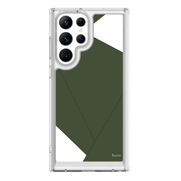 Samsung  S22 Ultra 手機防摔殼軍綠鎧甲