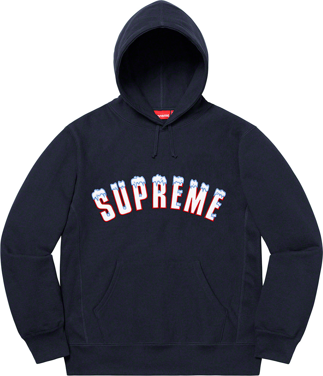 [現貨] Supreme Icy Arc Hooded Sweatshirt Navy