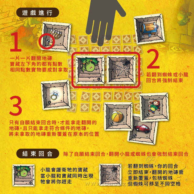 龍的寶物 紙牌版 Schatz Der Drachen Card Game