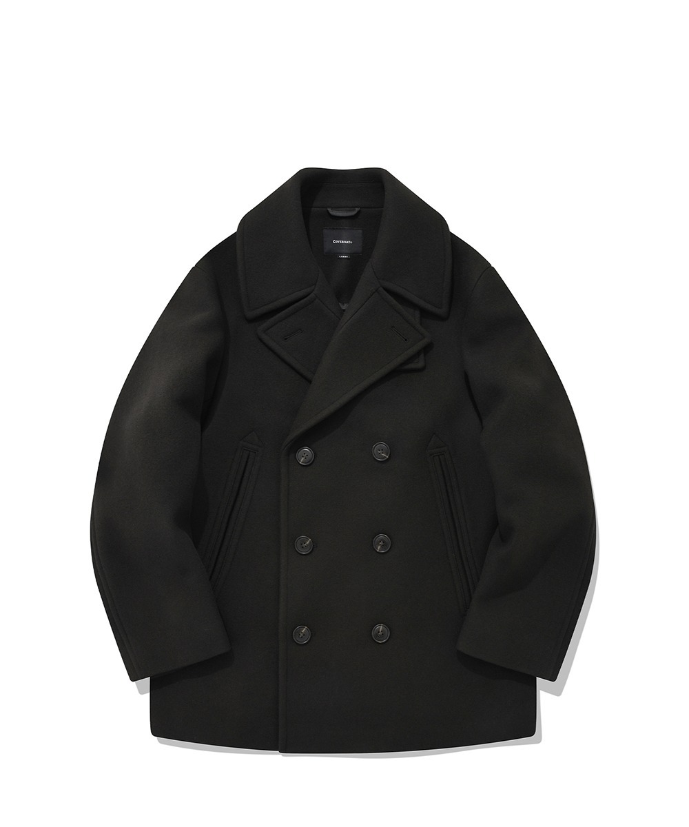 COVERNAT 羊絨大衣 外套 棕色