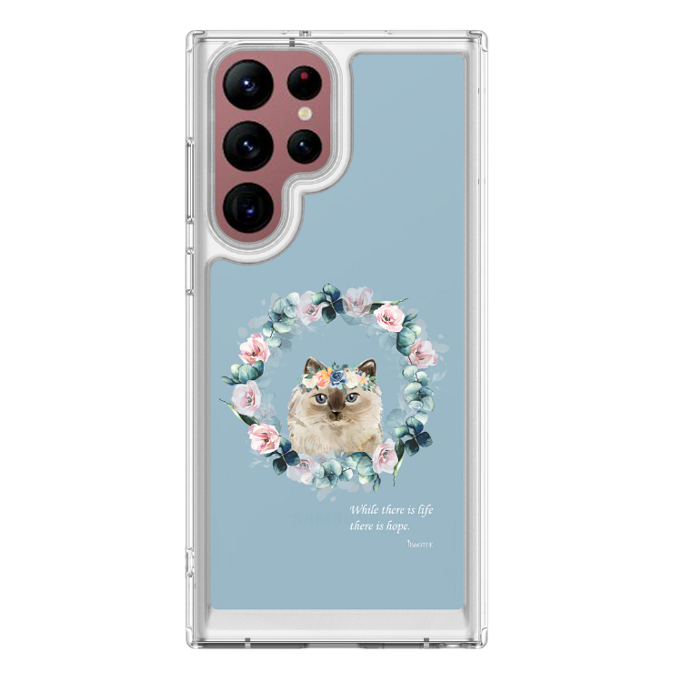 Samsung  S22  Ultra 手機防摔殼喵之伴娘