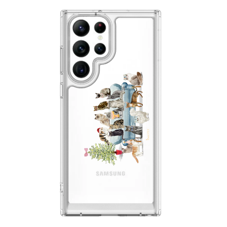 Samsung  S22 Ultra 手機防摔殼喵之聚會