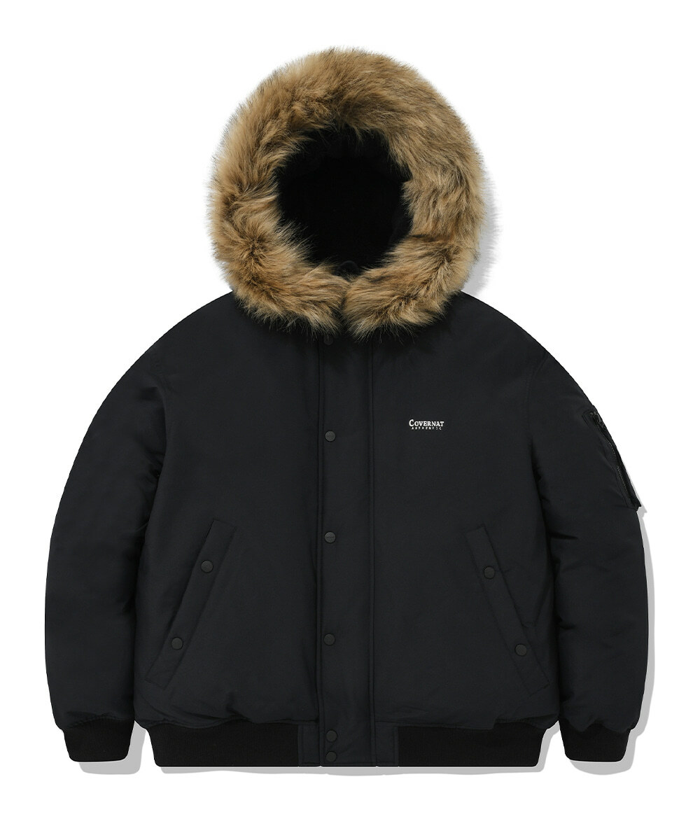 COVERNAT  RDS Wolverine N2B 羽絨外套 大衣 黑色