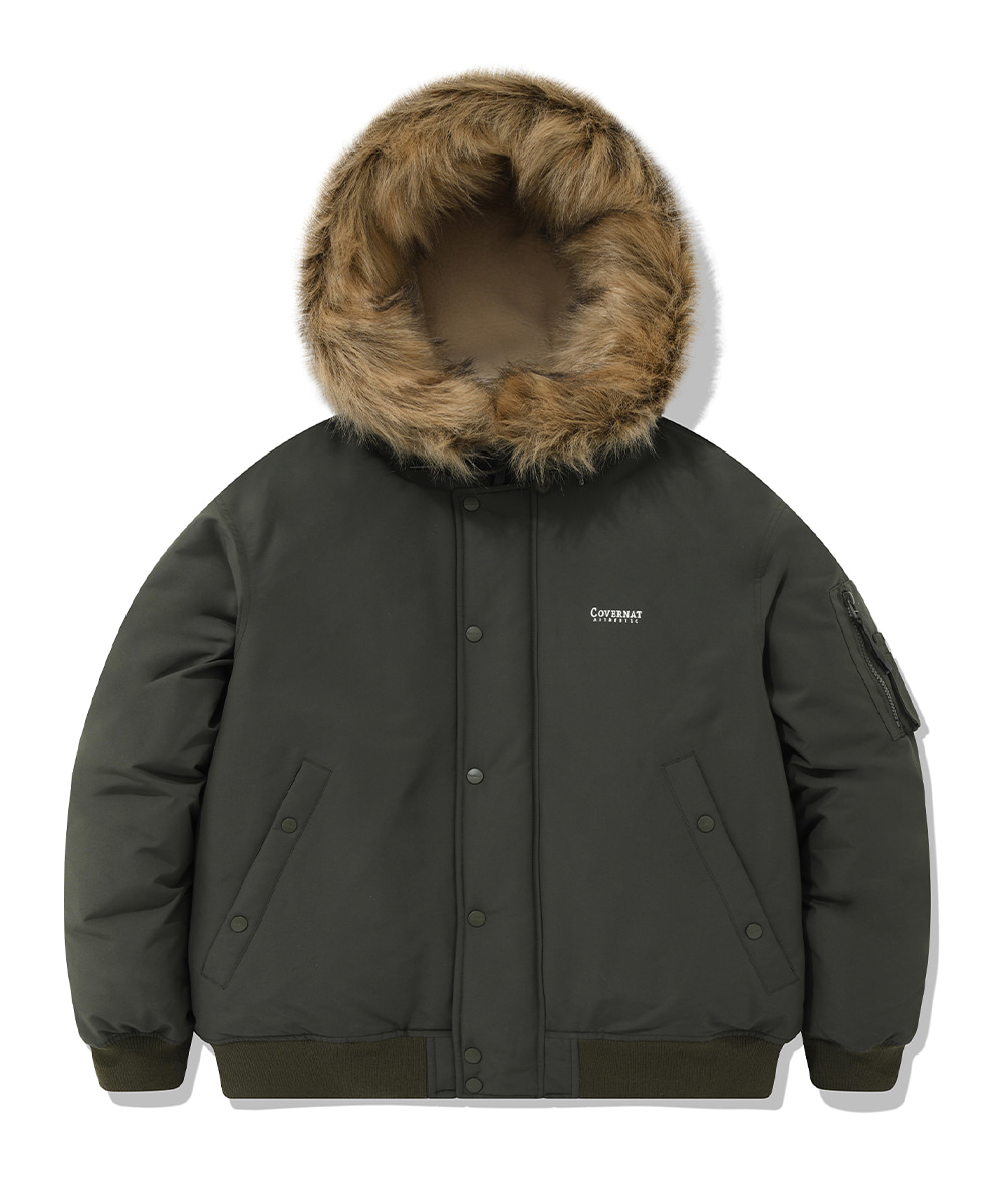 COVERNAT  RDS Wolverine N2B 羽絨外套 大衣 橄欖色