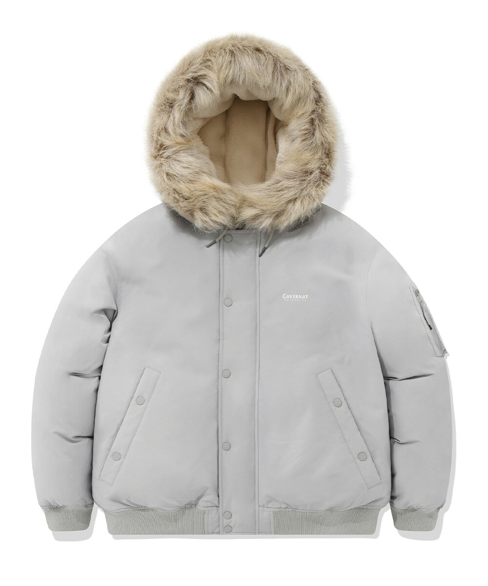 COVERNAT  RDS Wolverine N2B 羽絨外套 大衣 灰色