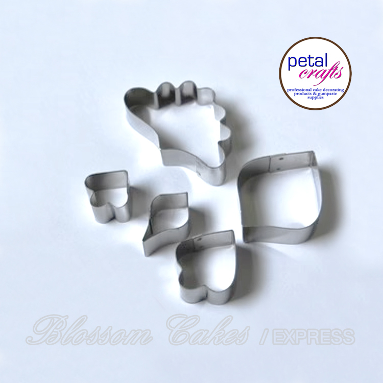 Petal Crafts Brocatelle Design Cutter Set, Set of 5